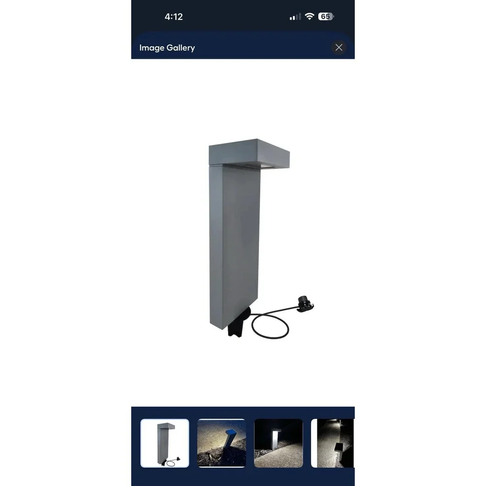 Harbor Breeze Path Light 180 Lumens 3 Watt Modern Low Voltage LED Outdoor 3000K
